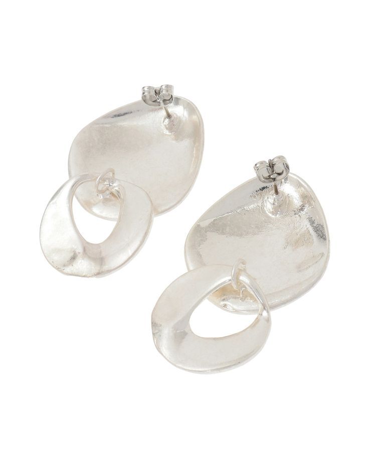 YECCA VECCA「メタルプレートスイングピアス」|ピアス|