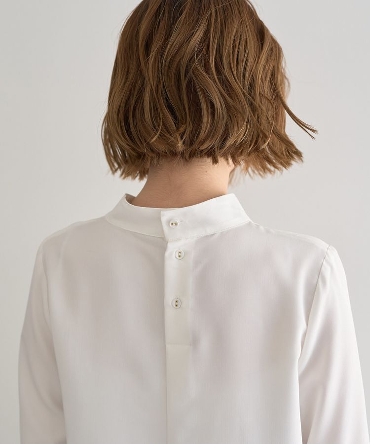 YECCA VECCA「【2点SET】ブラウスセットプリーツMIXジャンスカ」|ジャンパースカート|