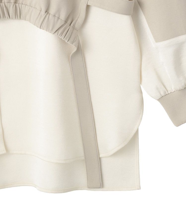 Editt by YECCA VECCA「シャツレイヤードデザインプルオーバー」|Tシャツ・カットソー|