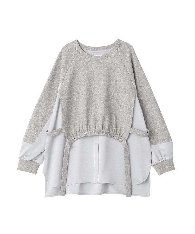 Editt by YECCA VECCA「シャツレイヤードデザインプルオーバー」|Tシャツ・カットソー|