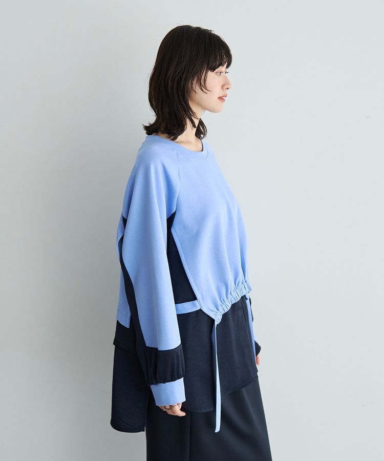 Editt by YECCA VECCA「シャツレイヤードデザインプルオーバー」|Tシャツ・カットソー|