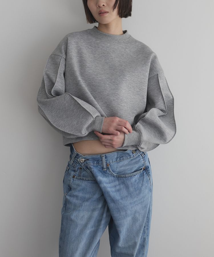 GARAGE OF GOOD CLOTHING「【日本製】変形スリーブプルオーバー」|スウェット・ジャージ|Light Gray