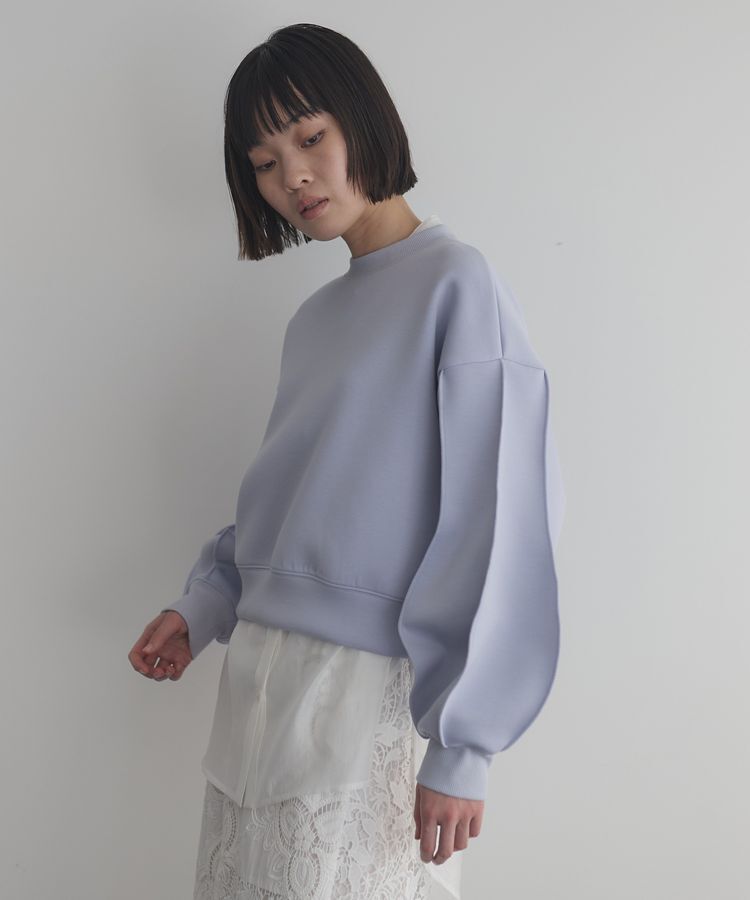 GARAGE OF GOOD CLOTHING「【日本製】変形スリーブプルオーバー」|スウェット・ジャージ|Purple