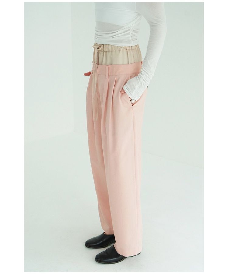 GARAGE OF GOOD CLOTHING「【CLANE】W WAIST WIDE SLACKS」|その他|