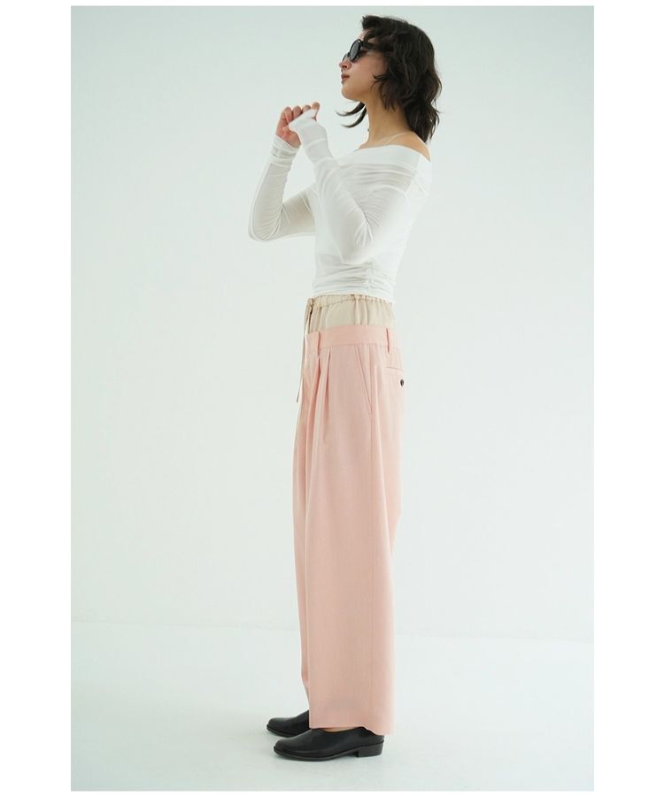 GARAGE OF GOOD CLOTHING「【CLANE】W WAIST WIDE SLACKS」|その他|