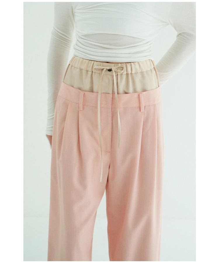 GARAGE OF GOOD CLOTHING「【CLANE】W WAIST WIDE SLACKS」|その他|