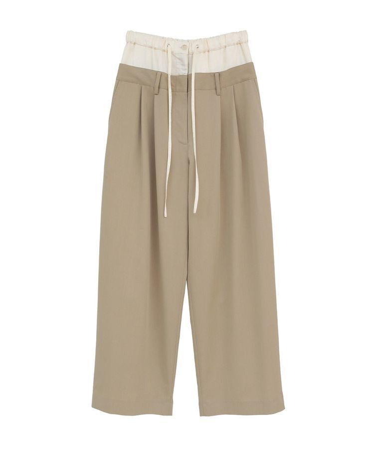 GARAGE OF GOOD CLOTHING「【CLANE】W WAIST WIDE SLACKS」|その他|