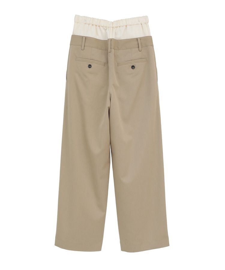 GARAGE OF GOOD CLOTHING「【CLANE】W WAIST WIDE SLACKS」|その他|