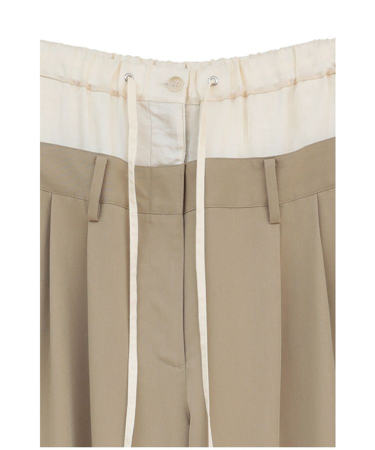 GARAGE OF GOOD CLOTHING「【CLANE】W WAIST WIDE SLACKS」|その他|