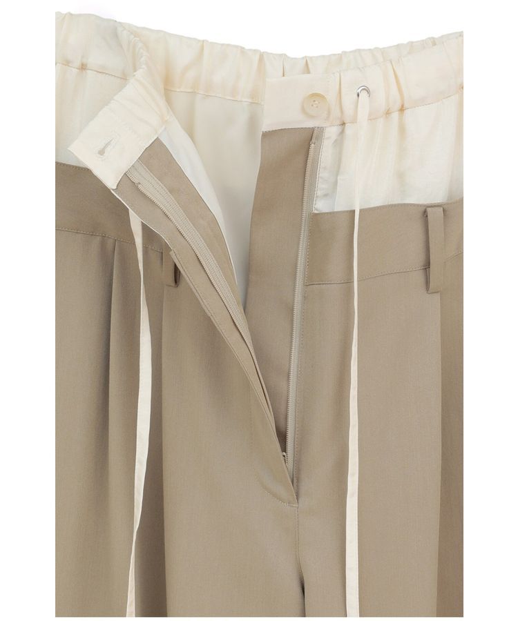 GARAGE OF GOOD CLOTHING「【CLANE】W WAIST WIDE SLACKS」|その他|