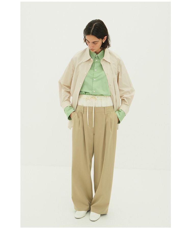 GARAGE OF GOOD CLOTHING「【CLANE】W WAIST WIDE SLACKS」|その他|