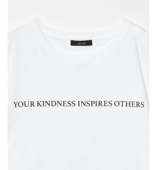 allureville「コンビフォントＴシャツ」|その他|