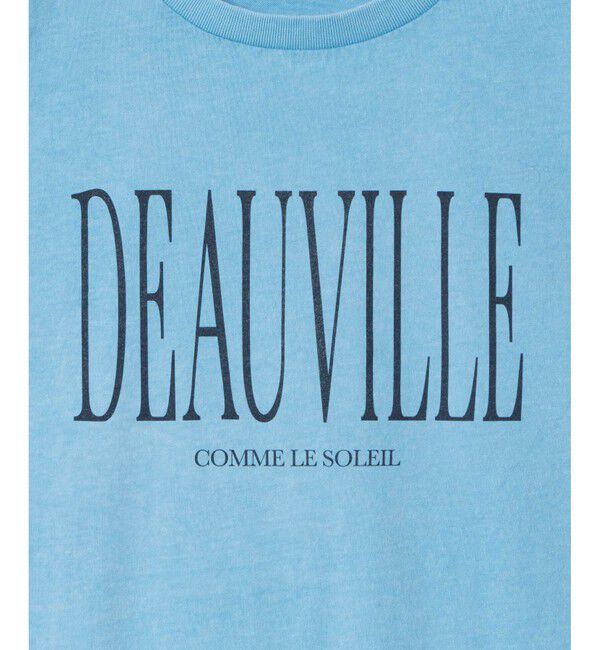 allureville「ピグメントダイターンバックスリーブ Tシャツ」|Tシャツ・カットソー|