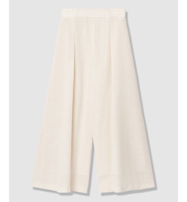 allureville「カラミフレアースカートパンツ」|チノ|