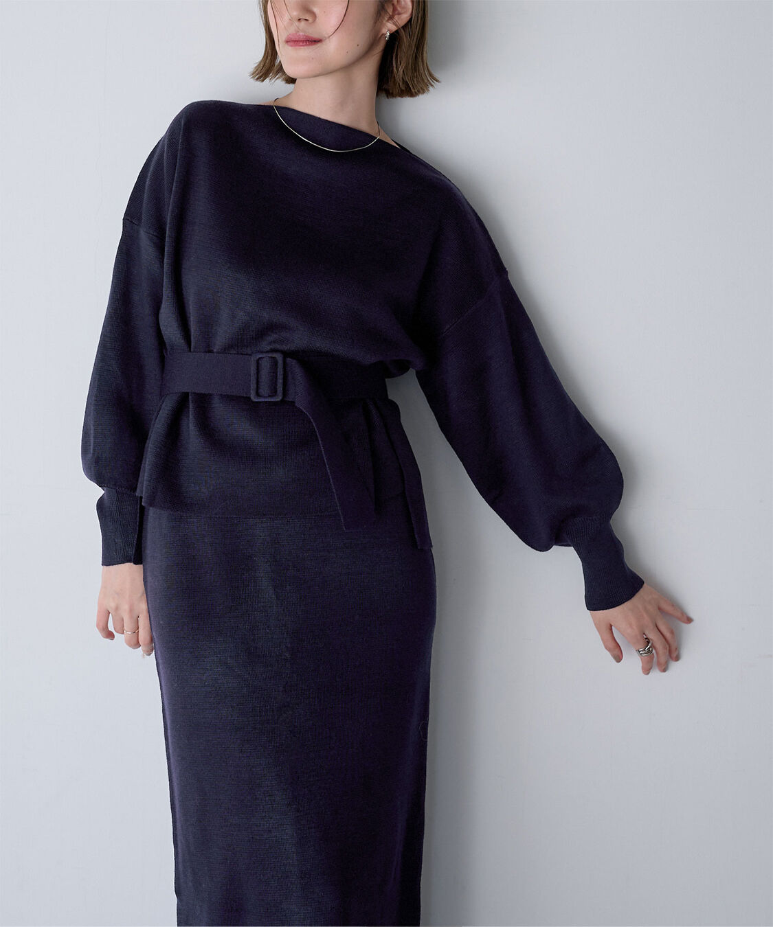 ur's「ミラノリブニットセットアップ」|ニット・セーター|