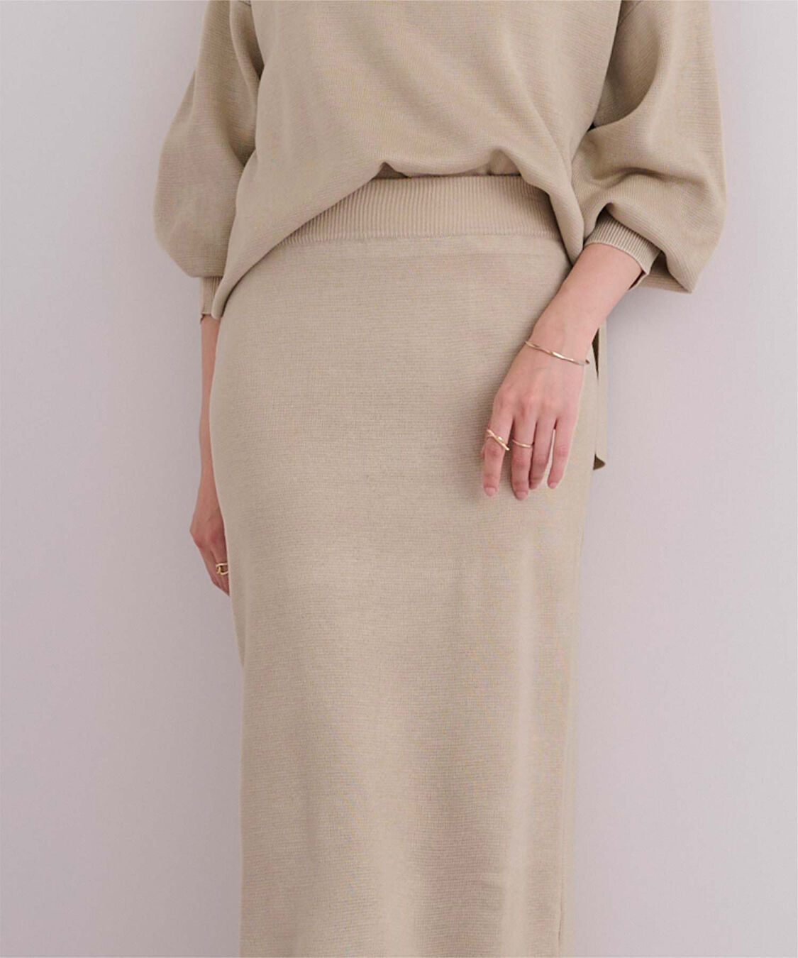 ur's「ミラノリブニットセットアップ」|ニット・セーター|