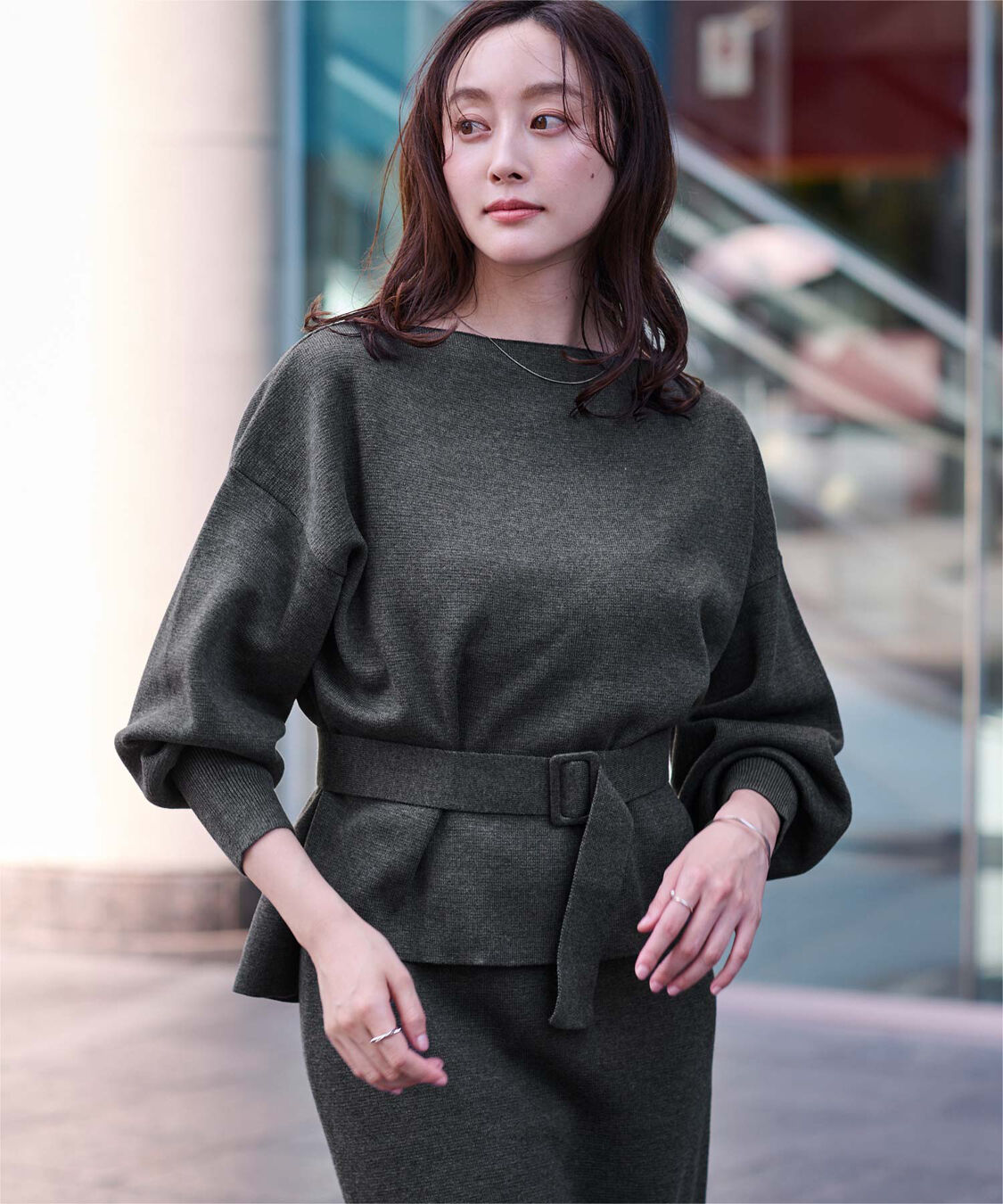 ur's「ミラノリブニットセットアップ」|ニット・セーター|