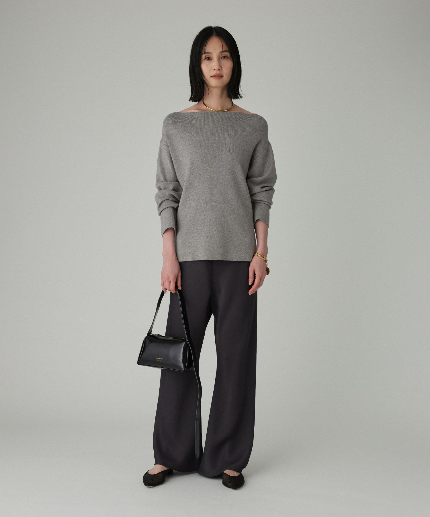 BABYLONE「アセテートバイヤスパンツ」|その他|