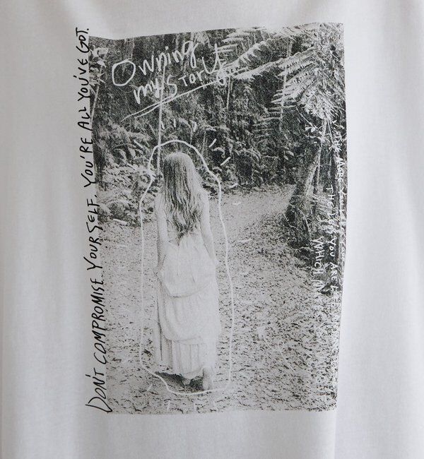  「【接触冷感+UVカット】フォトプリントTシャツ」|Tシャツ・カットソー|