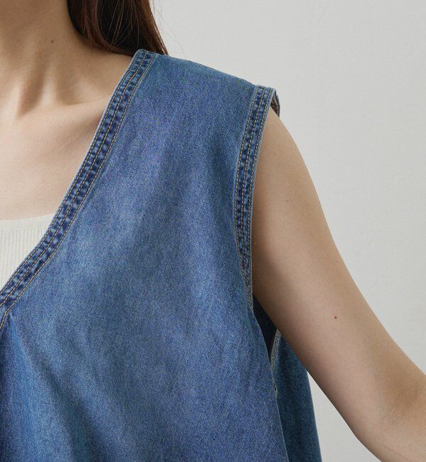  「【SET ITEM】デニムフレアブラウス+イージーパンツセット」|その他|