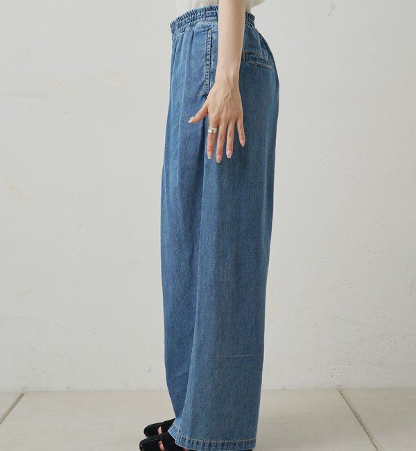  「【SET ITEM】デニムフレアブラウス+イージーパンツセット」|その他|