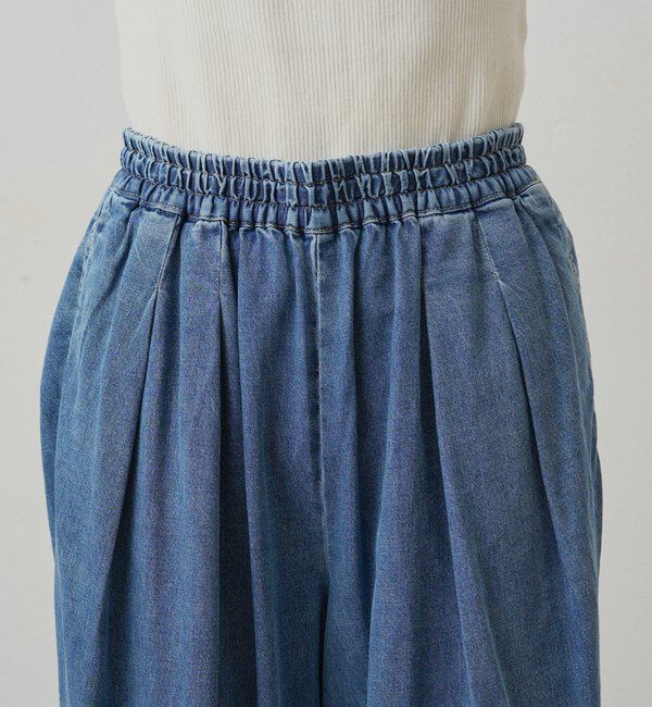  「【SET ITEM】デニムフレアブラウス+イージーパンツセット」|その他|