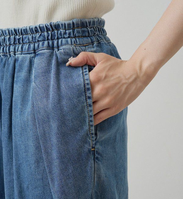  「【SET ITEM】デニムフレアブラウス+イージーパンツセット」|その他|