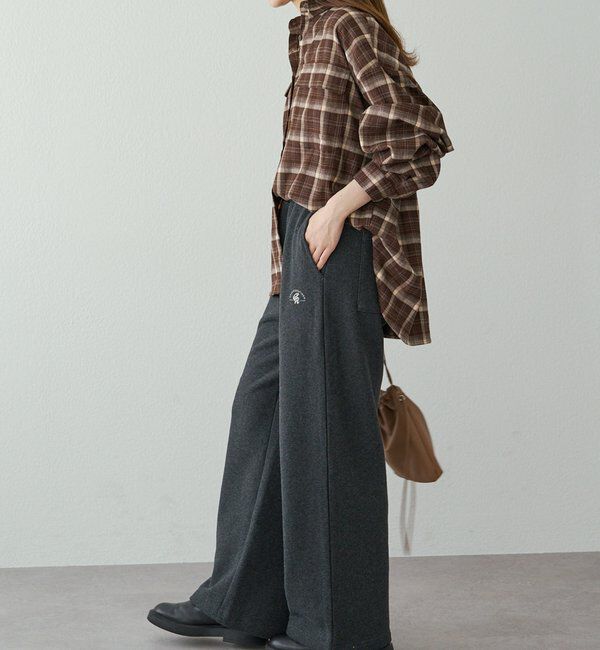  「微フレアスウェットパンツ」|その他|