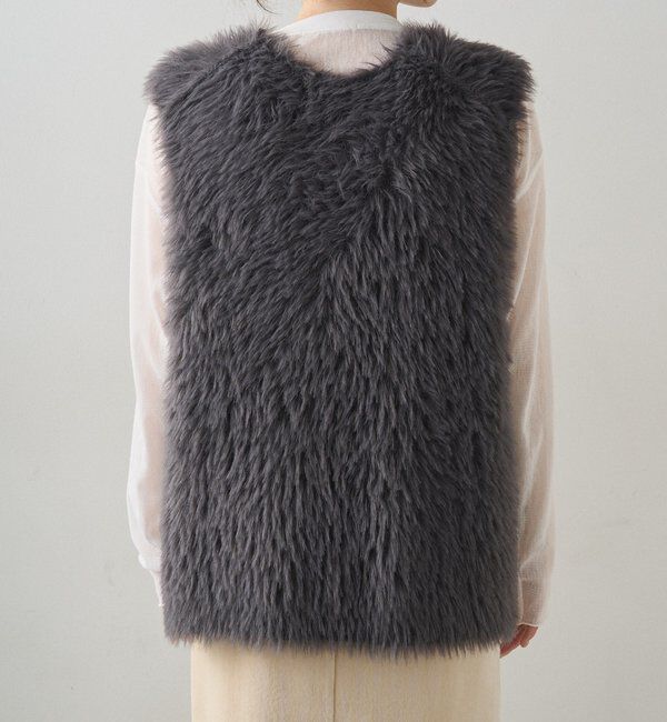  「シャギーニットベスト」|ニット・セーター|