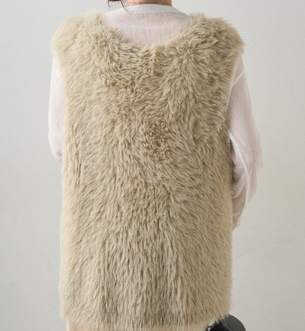  「シャギーニットベスト」|ニット・セーター|