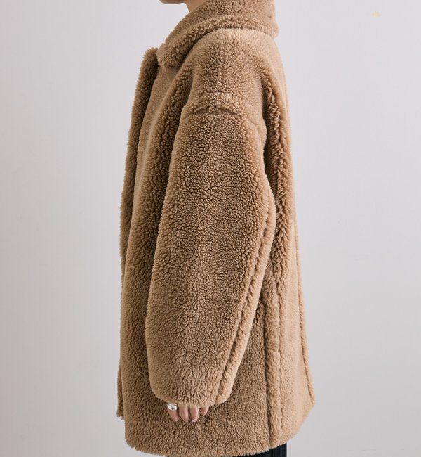  「【WEB限定/リバイバル】ステンカラーボアミドルコート」|その他|