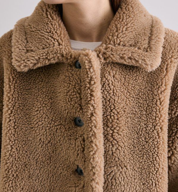  「【WEB限定/リバイバル】ステンカラーボアミドルコート」|その他|