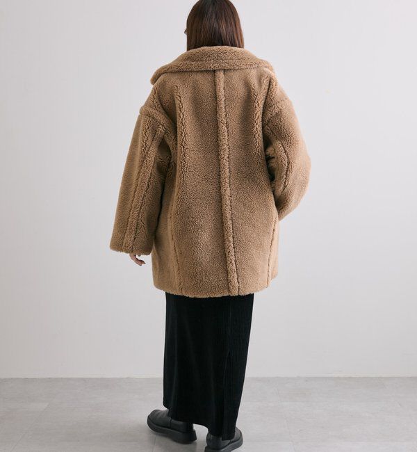  「【WEB限定/リバイバル】ステンカラーボアミドルコート」|その他|