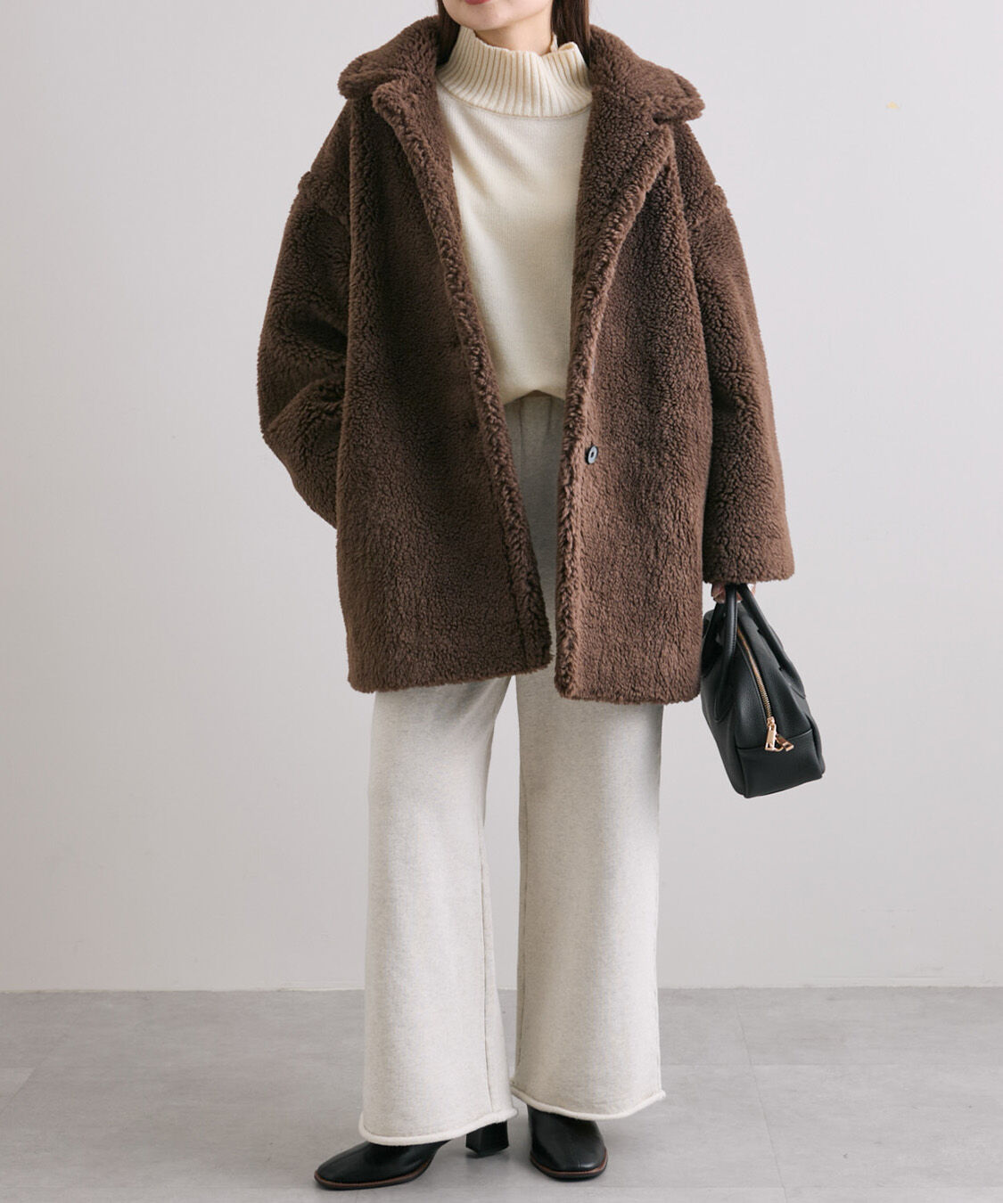  「【WEB限定/リバイバル】ステンカラーボアミドルコート」|その他|