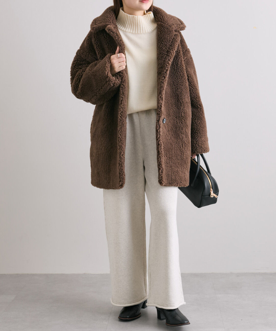  「【WEB限定/リバイバル】ステンカラーボアミドルコート」|その他|