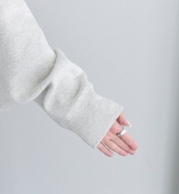  「シンプル裏起毛スウェットプルオーバー」|プルオーバー|