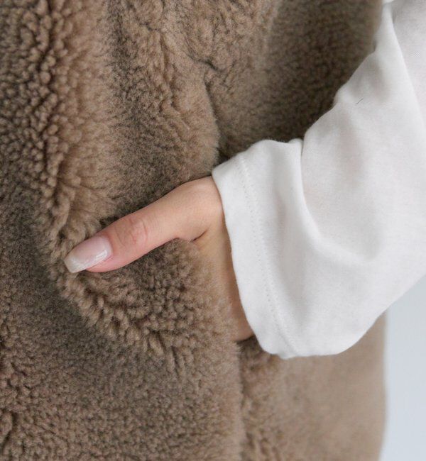  「リサイクルボアベスト」|ダウンベスト・ベスト|