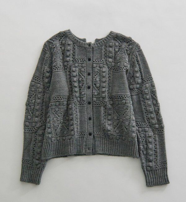  「ポップコーン編み2WAYニット」|ニット・セーター|