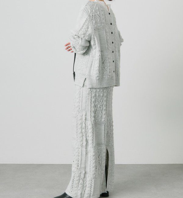  「ポップコーン編み2WAYニット」|ニット・セーター|