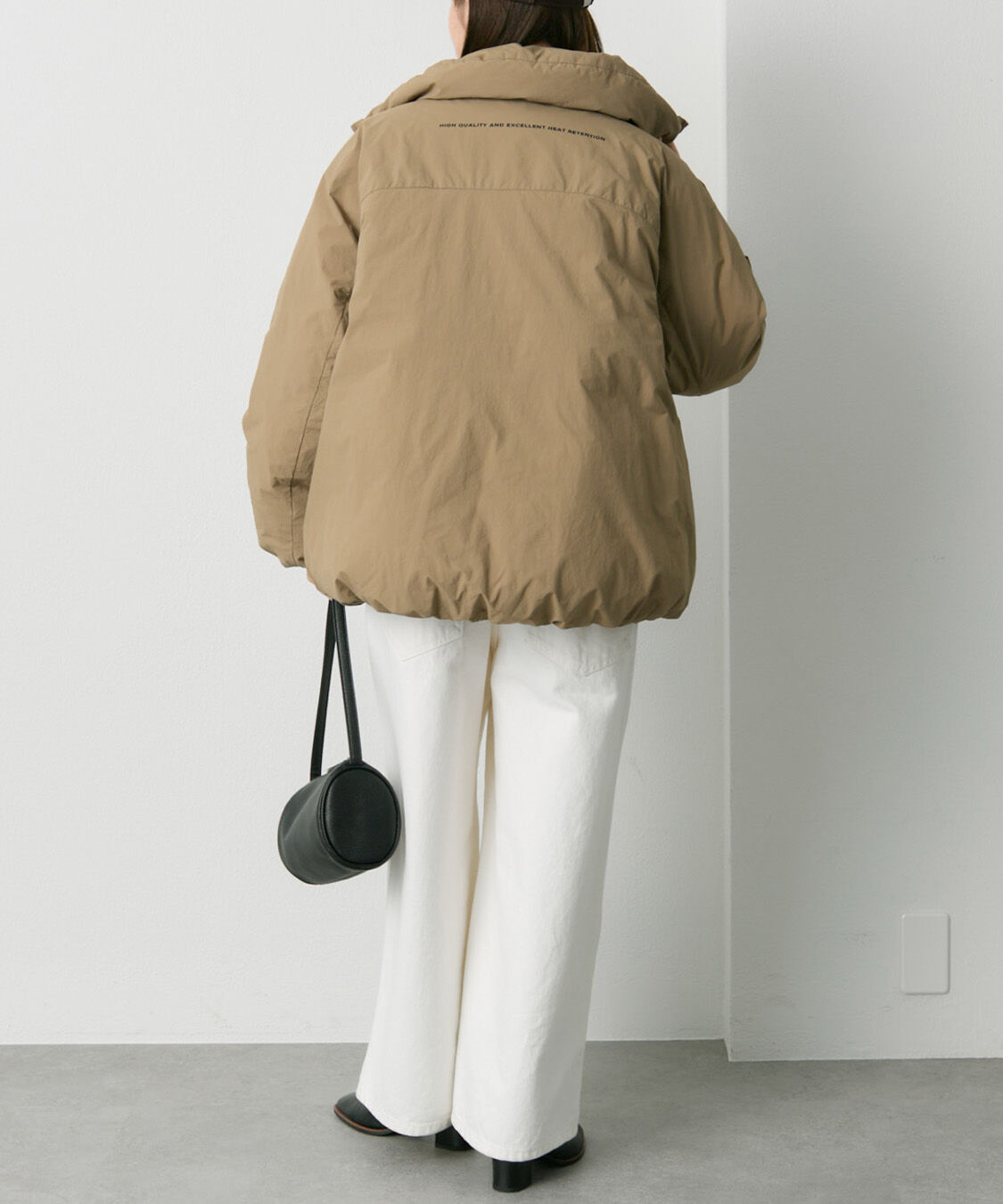  「フレンチダックダウンジップアップジャケット」|テーラードジャケット|