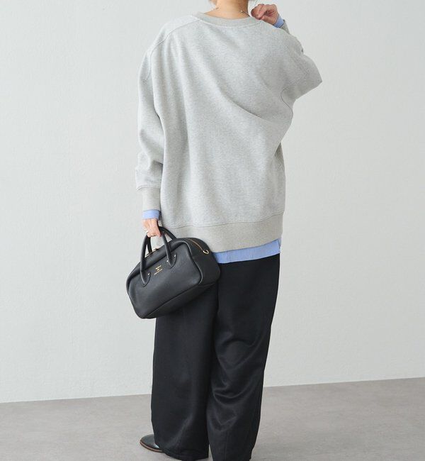  「ロゴプリント裏起毛スウェットプルオーバー」|プルオーバー|