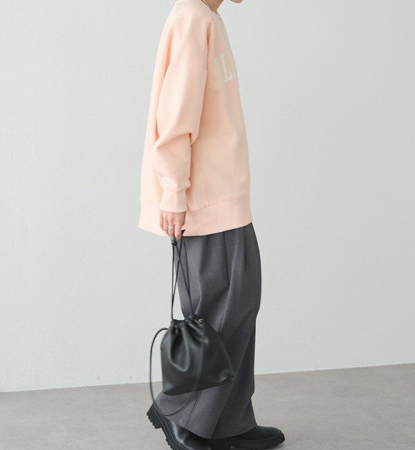  「ロゴプリント裏起毛スウェットプルオーバー」|プルオーバー|