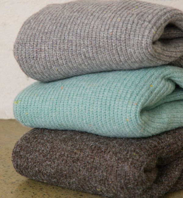  「ネップハイネックニットプルオーバー」|キャミソール|