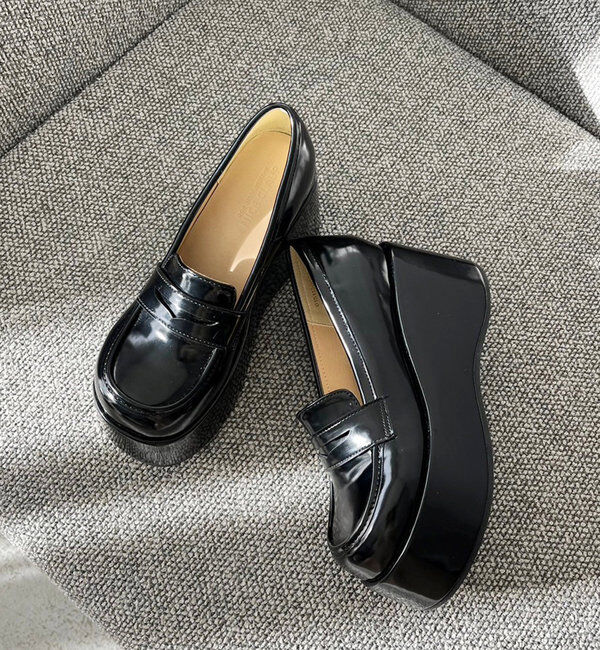  「[SSサイズ追加]マイナス３キロ見えローファー」|その他|