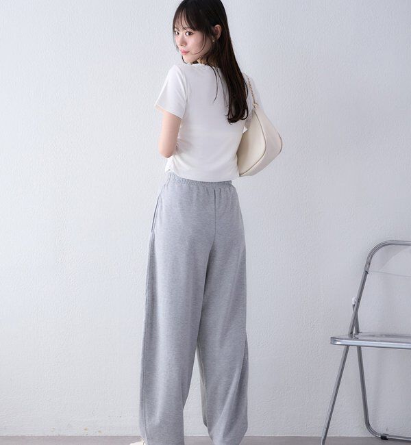  「レーススウェットカーブパンツ」|その他|