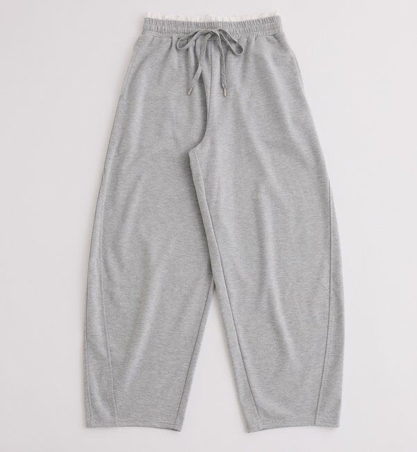  「レーススウェットカーブパンツ」|その他|