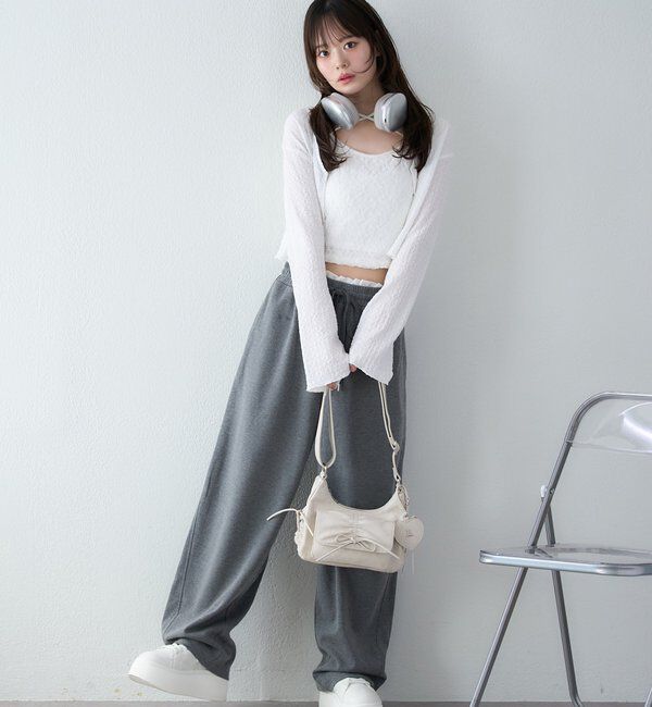  「レーススウェットカーブパンツ」|その他|