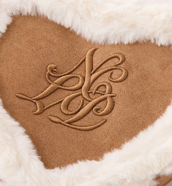  「ハートスエードロゴショルダーバッグ」|ショルダー・メッセンジャー|