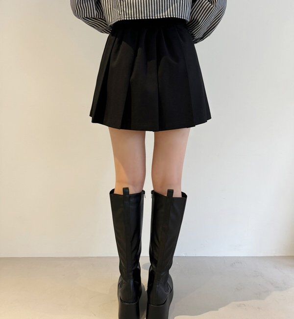  「【マイナス3キロ見え/SNSで話題】厚底サイドゴアロングブーツ」|その他|