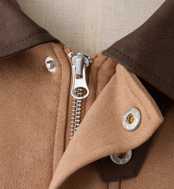  「WEB限定【ロングシーズン活躍！】オーバーサイズ合皮ブルゾン」|ダウンベスト・ベスト|